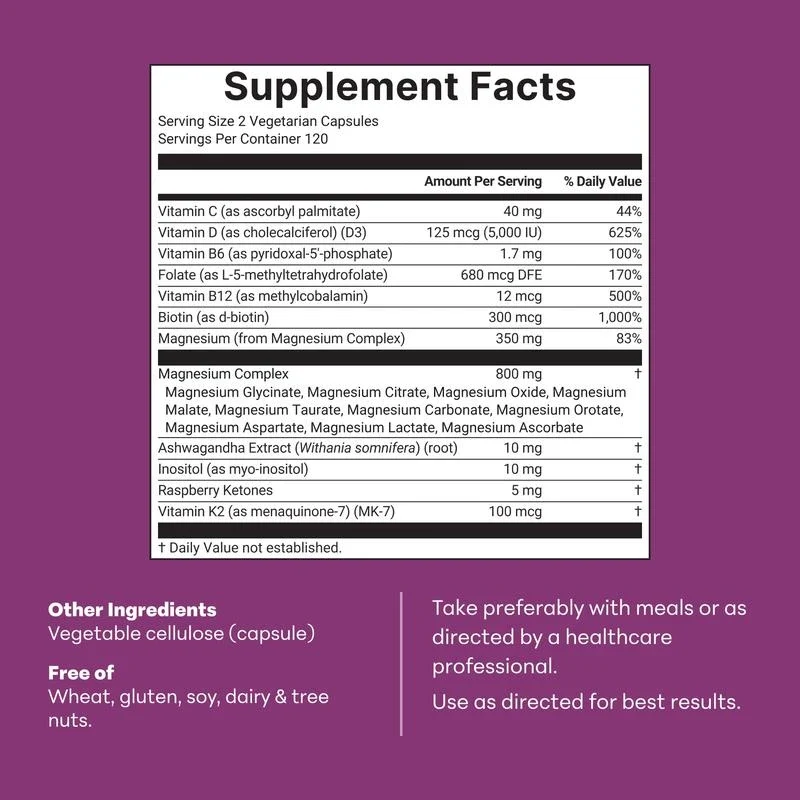 Magnesium Complex 20-in-1 for Women-2