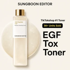 Silk Peptide EGF Toner - Hydrating Ceramide Toner for Tired Skin