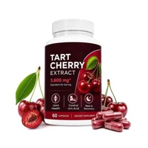 Tart Cherry Extract - 3,600 mg Cold-Processed, Joint Comfort & Recovery